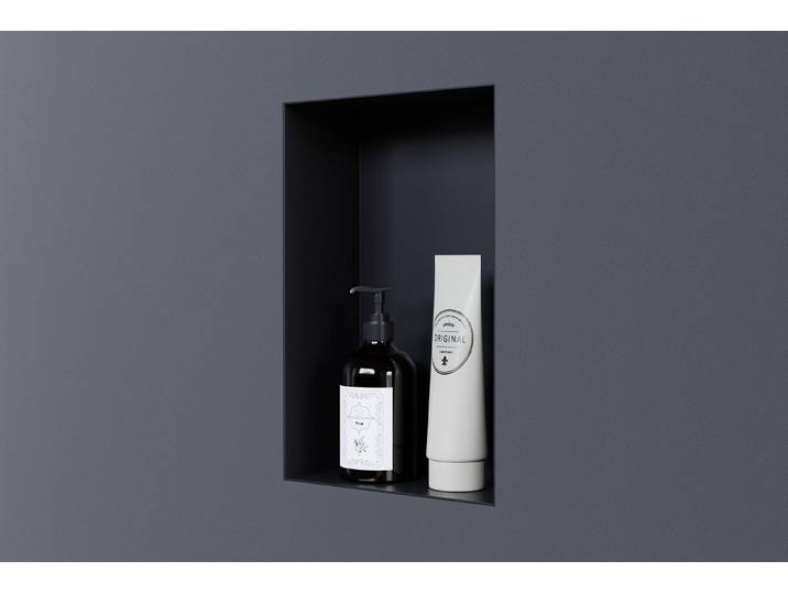 Bernstein Ablageelement NT203010X randlos, Randlose Wandeinbaunische, senkrecht und waagerecht montierbar