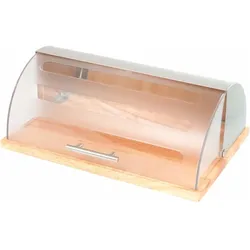 Banquet 48828100, Brotaufbewahrung, Weiss, Transparent, Silber