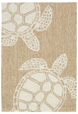 Lush Decor Capri Turtle Indoor/Outdoor Rug