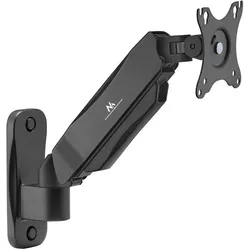 Maclean Monitor Wall Mount 17-32" 9kg max Mechanical Spring MC-979 (Wand, 32", 9 kg), Monitor Halterung, Schwarz