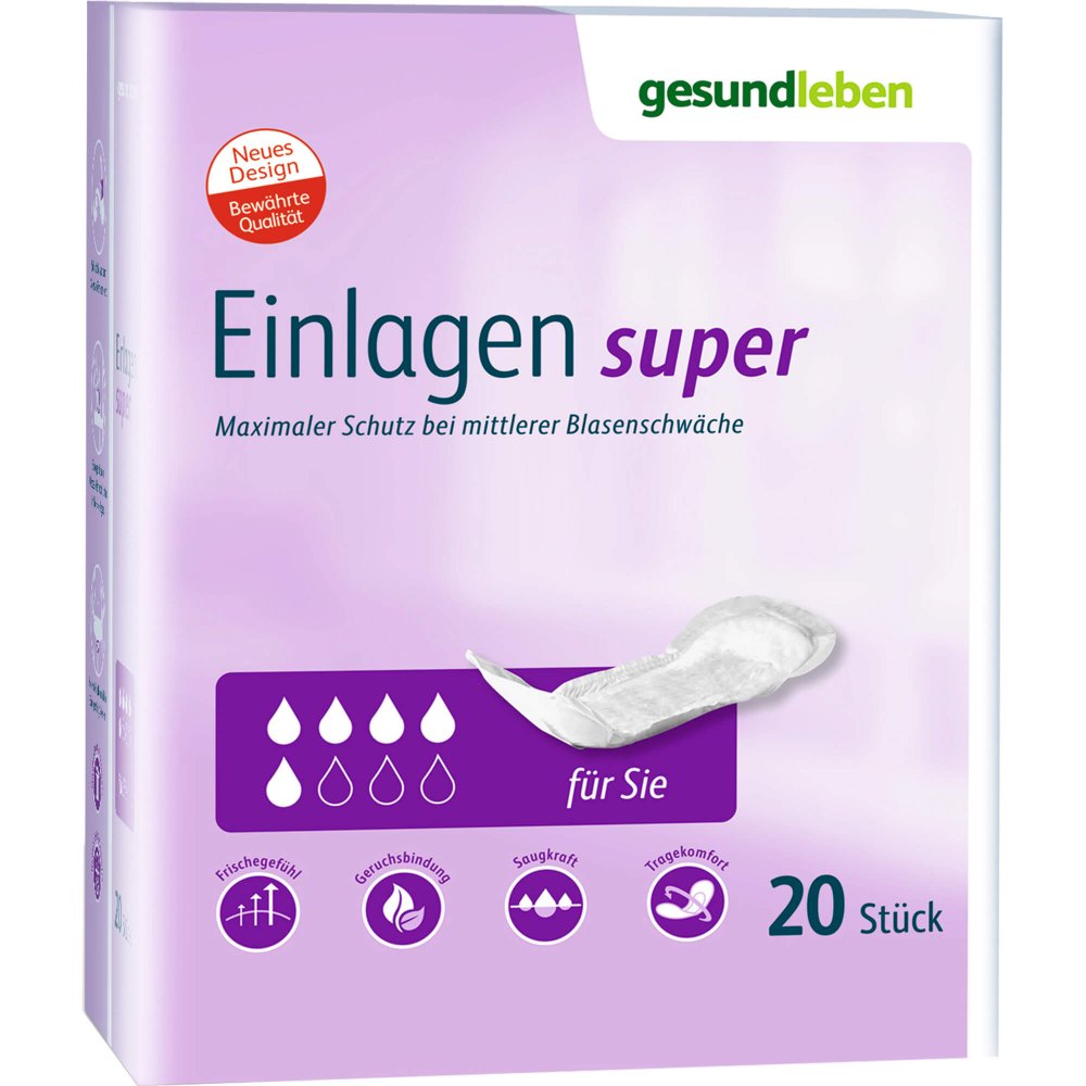 Alliance Healthcare Deutschland GmbH Gesund Leben Einlagen super 13342995