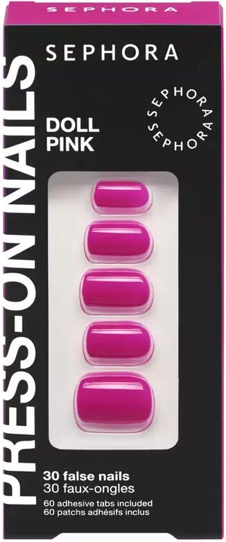 SEPHORA - PRESS ON - Kunstnagel-Set, 30 Stück, Doll pink