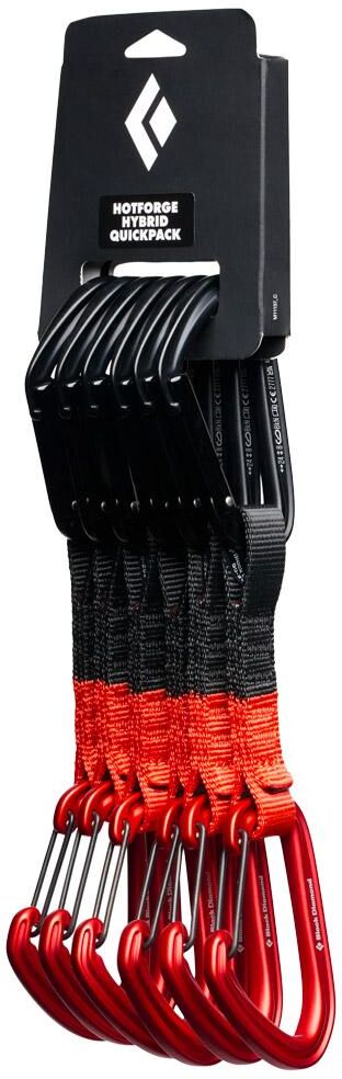 Black Diamond  - Hotforge Hybrid Quickpack (Pack of 6) Octane - 12 - Dégaine