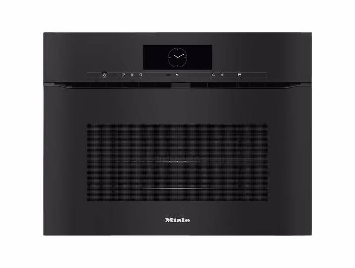 Miele H 7840-60 BMX SW Kompakt Backofen 60cm mit Mikrowelle – Einbau Backofen 60 cm – obsidianschwarz