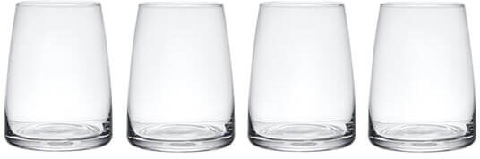 Mikasa Palermo Set of 4 Stemless Wine Glasses