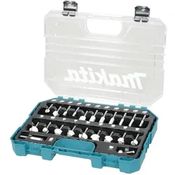 GCS, Bits, MAKITA ZESTAW FREZÓW 22szt. 6mm UNIWERSALNE