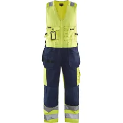 Warnschutz Kombihose "2653" - C54 - gelb/marine