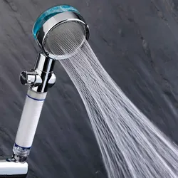 Duschbrause mit Wasserfilter - Kristallklares Wasser für empfindliche Haut - Filtert Kalk Chlor Mineralien - Wassersparfunktion - 25.5xØ8cm Kunststoff
