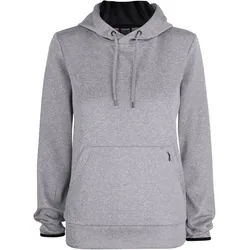 CLIQUE Oakdale Trainings-Hoodie Damen 95 - grau meliert XXL
