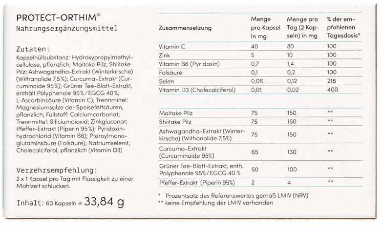 PROTECT-orthim® PROTECT-orthim Kapseln 60 St