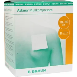 Askina Mullkompr 10x10cm Steril 50 ST