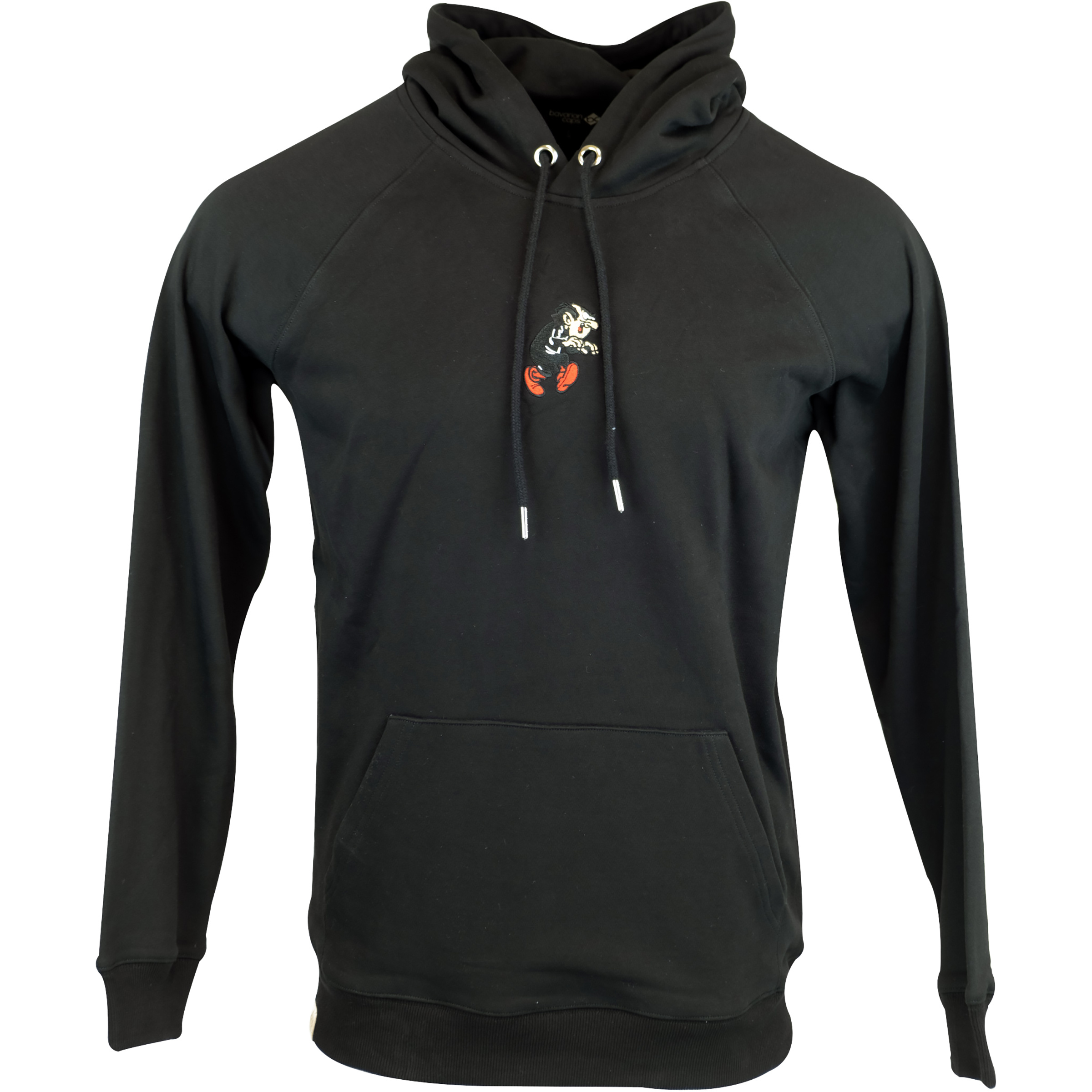 Bavarian Caps Gargamel Herren Hoodies schwarz Größe S Lifestyle Atmungsaktiv