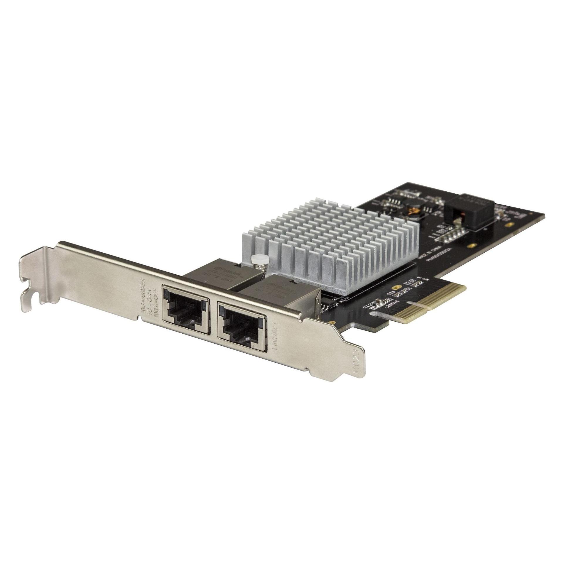 StarTech 2-PORT NIC - PCIE 10G/NBASE-T (Mini PCI Express) (ST10GPEXNDPI)