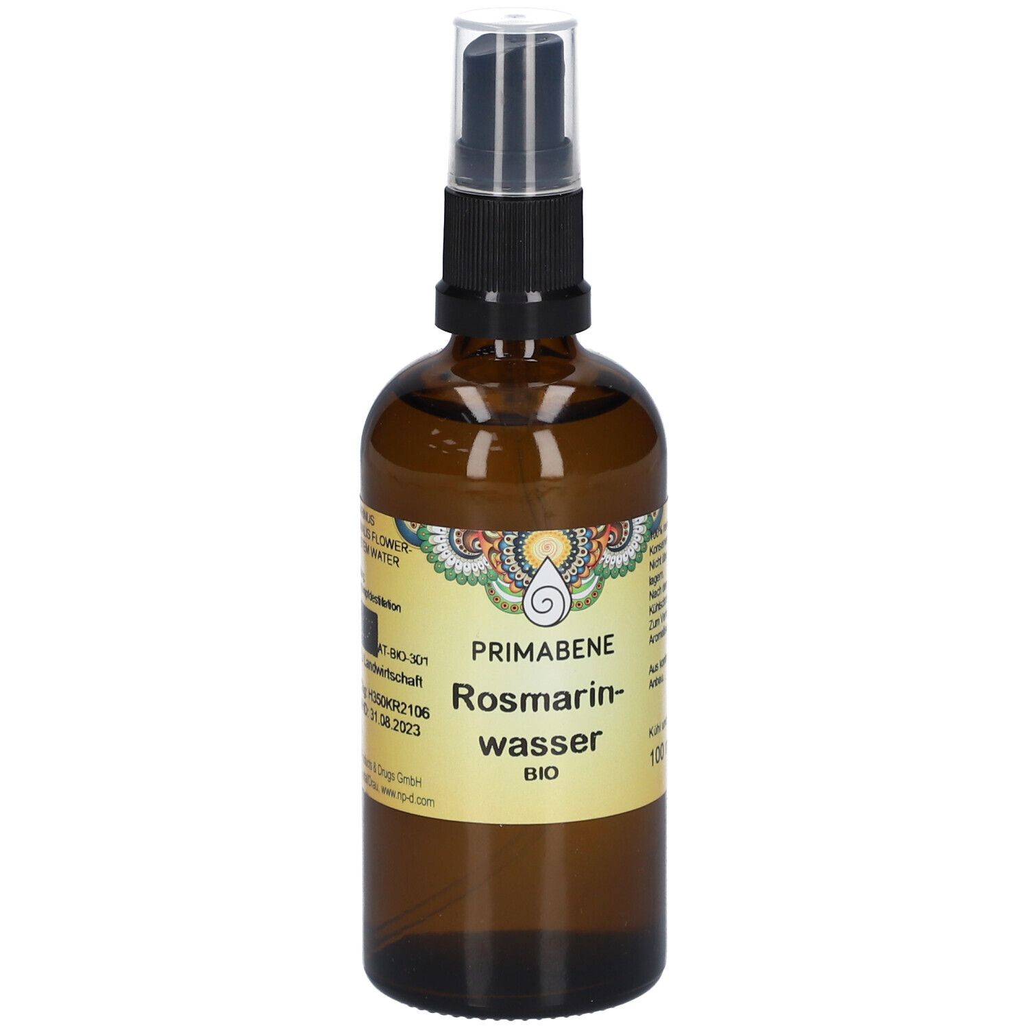 Rosmarinwasser BIO Primabene 100 ml Lösung zum Einnehmen