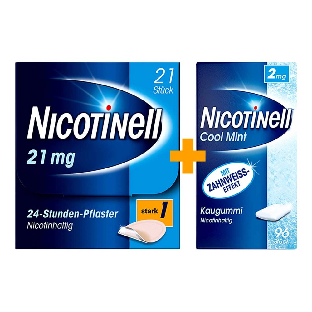 Cooper Consumer Health Deutschland GmbH Nicotinell Starter Set 2: mehr als 30 Zigaretten täglich 08100796