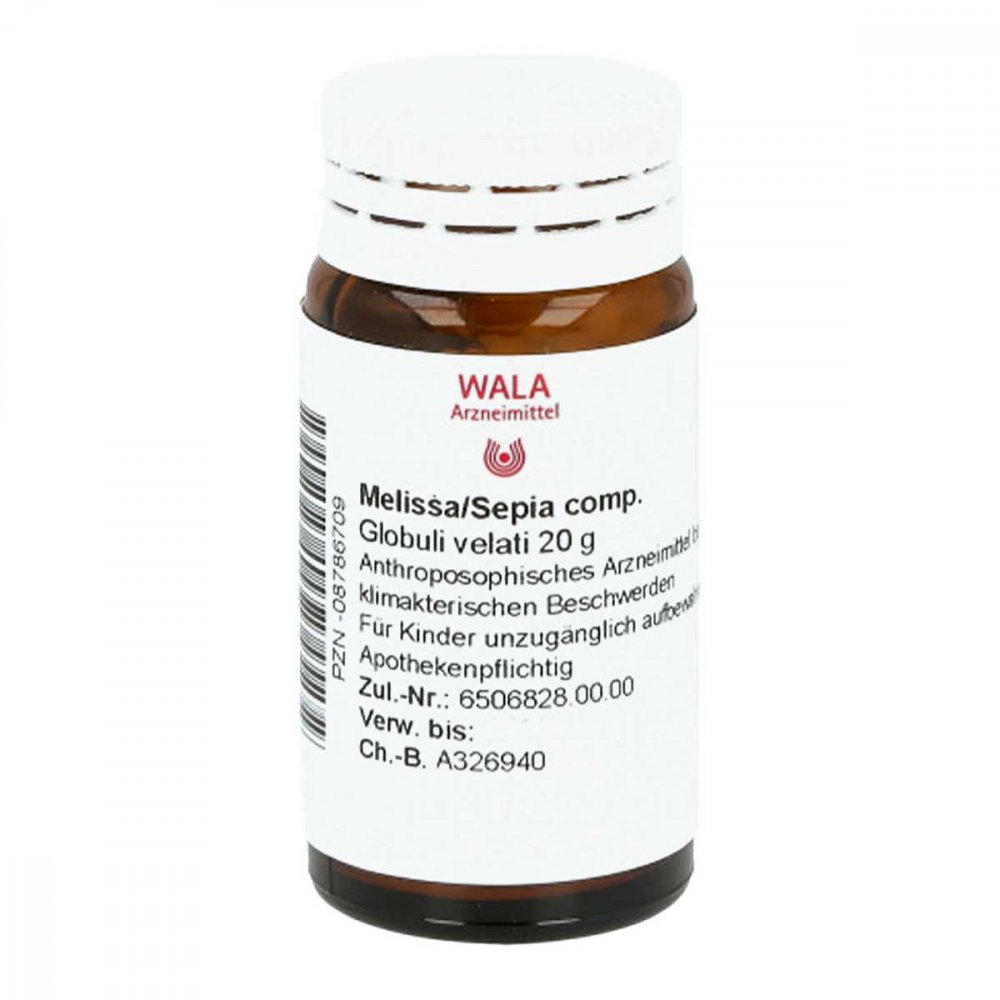 WALA Heilmittel GmbH Melissa/sepia Comp. Globuli 08786709