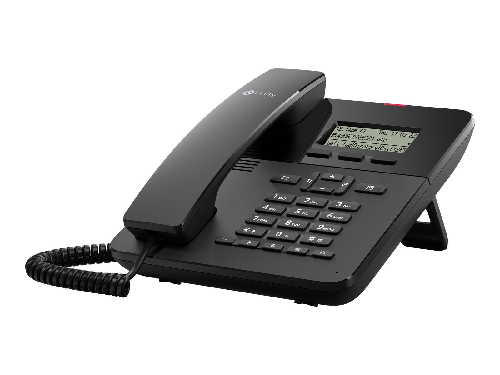 Unify OpenScape Desk Phone CP110 VoIP-Telefon, schwarz L30250-F600-C580