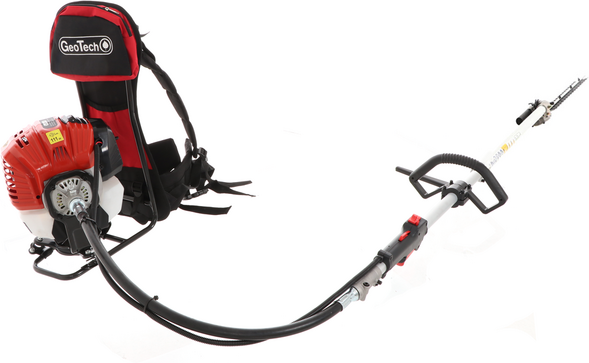 2-Takt-Benzin-Rucksack-Heckenschere GeoTech GT-2 52 BP - 52 ccm