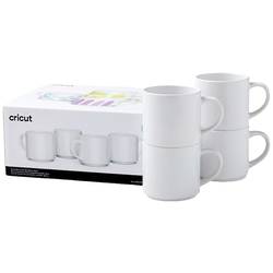 Cricut 2009392 Tasse 300 ml Weiß 4 St.
