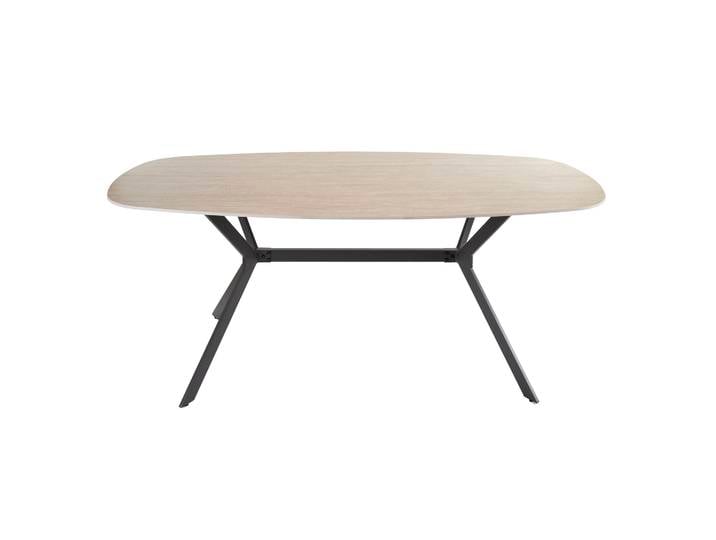 Esstisch Mindo oval , Keramik Travertin , 180 cm