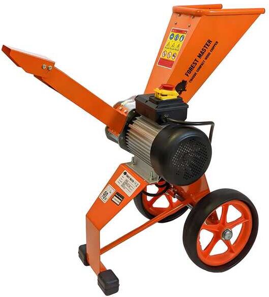 Forest Master FM4DDE-EU - Elektrischer Häcksler - 4 PS