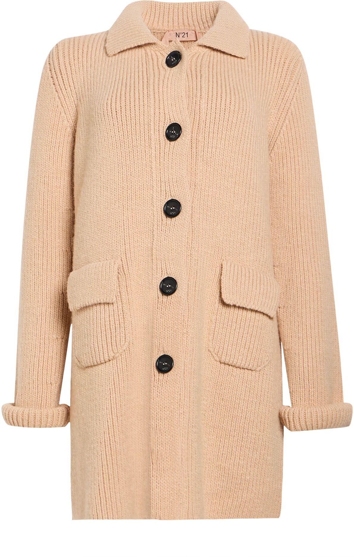 N°21 Rebecas Mujer Beige 40 Mujer