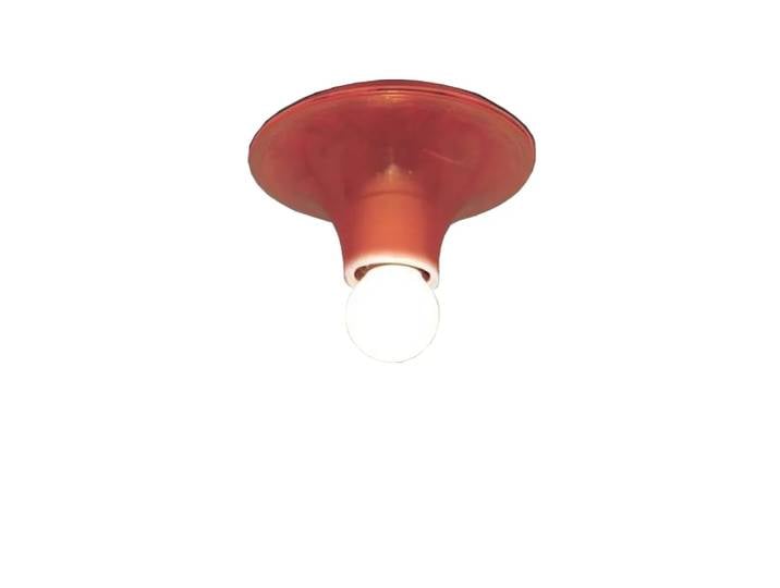 Artemide Lampe murale Teti orange