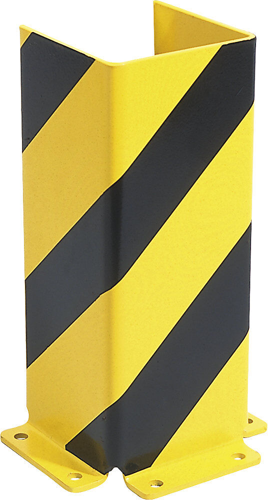 Anfahrschutz, Stahl, HxBxT 400 x 148 x 160 mm, U-Profil Black Bull