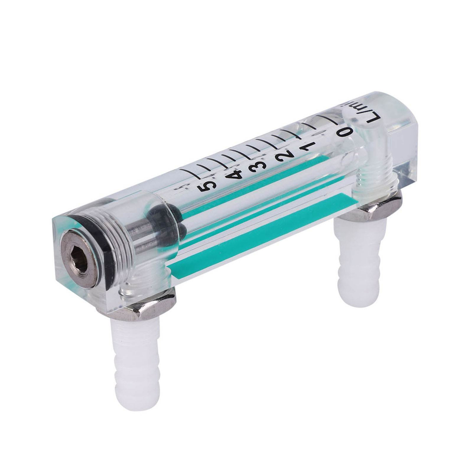 Cocosity Luchtstroommeter voor zuurstof en koolstofdioxide, bereik 1-5 liter per minuut
