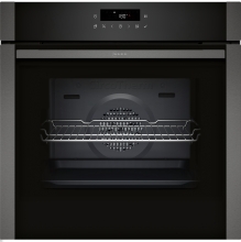 Neff B6ACJ7AG3 Backofen 60cm GraphiteGrey Pyrolyse 7Heizarten 10AutomatikProgramme HIDE