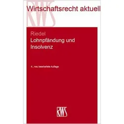 Lohnpfändung und Insolvenz, Fachbücher von Ernst Riedel