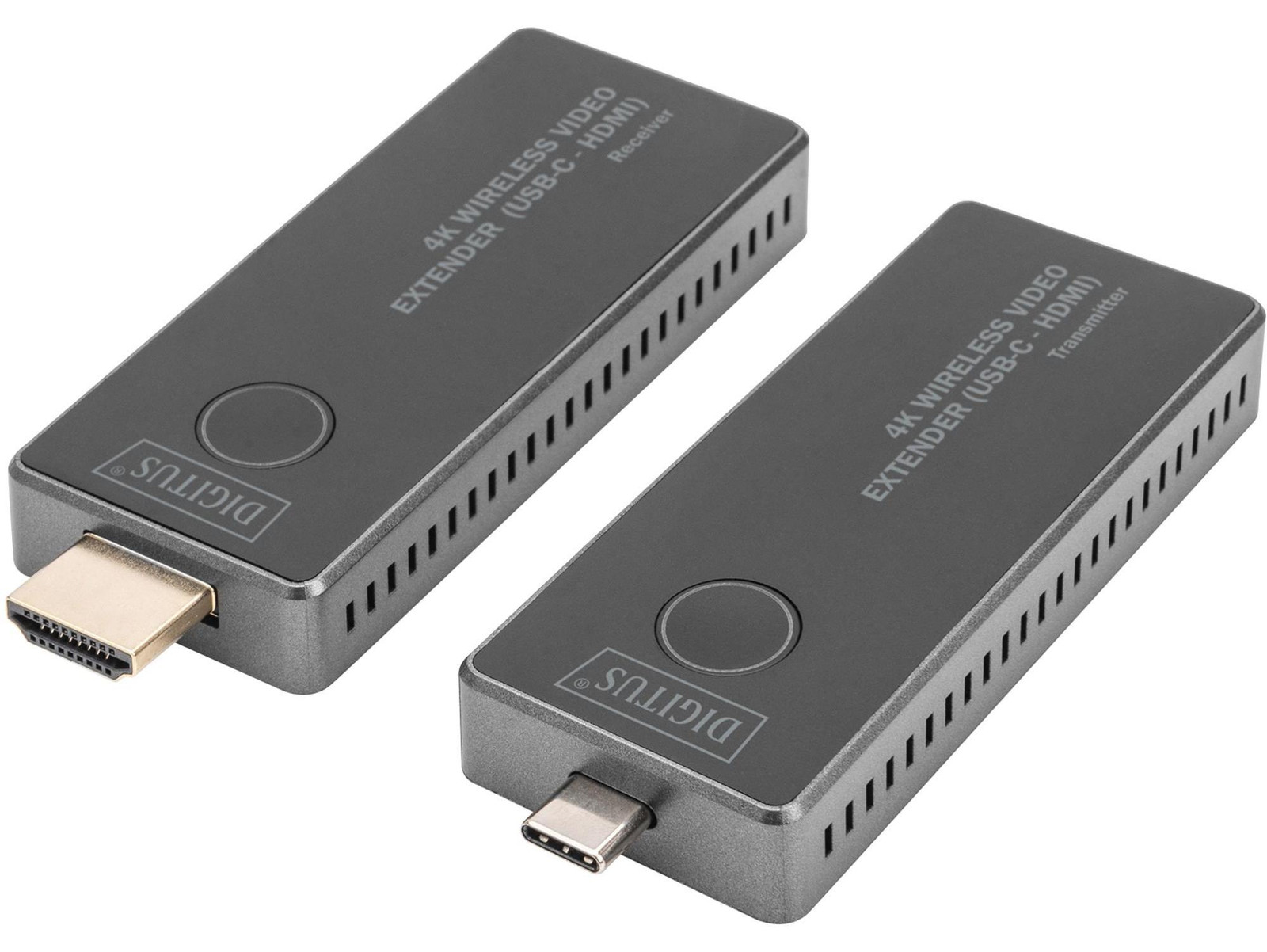 DIGITUS DS-55324 Set voor draadloze videoverlenging in 4K, 30 meter (USB-C naar HDMI)