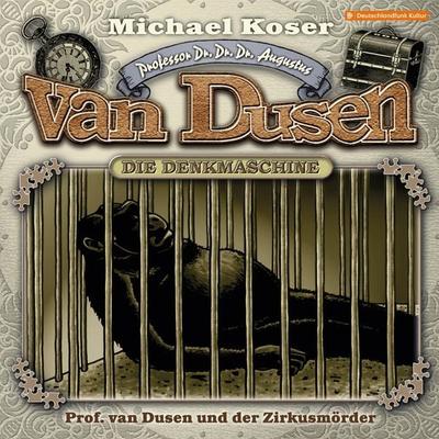Professor van Dusen und der Zirkusmörder - Michael Koser, Audio, 4260507158260