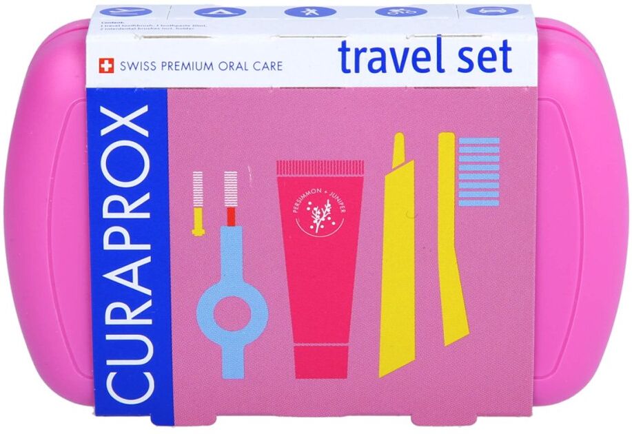 Curaprox Travel-set Rosa 1stk