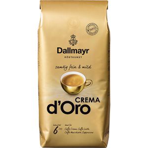 Dallmayr Kaffee Crema d'Oro, ganze Bohnen, 100% Arabica, 1 kg