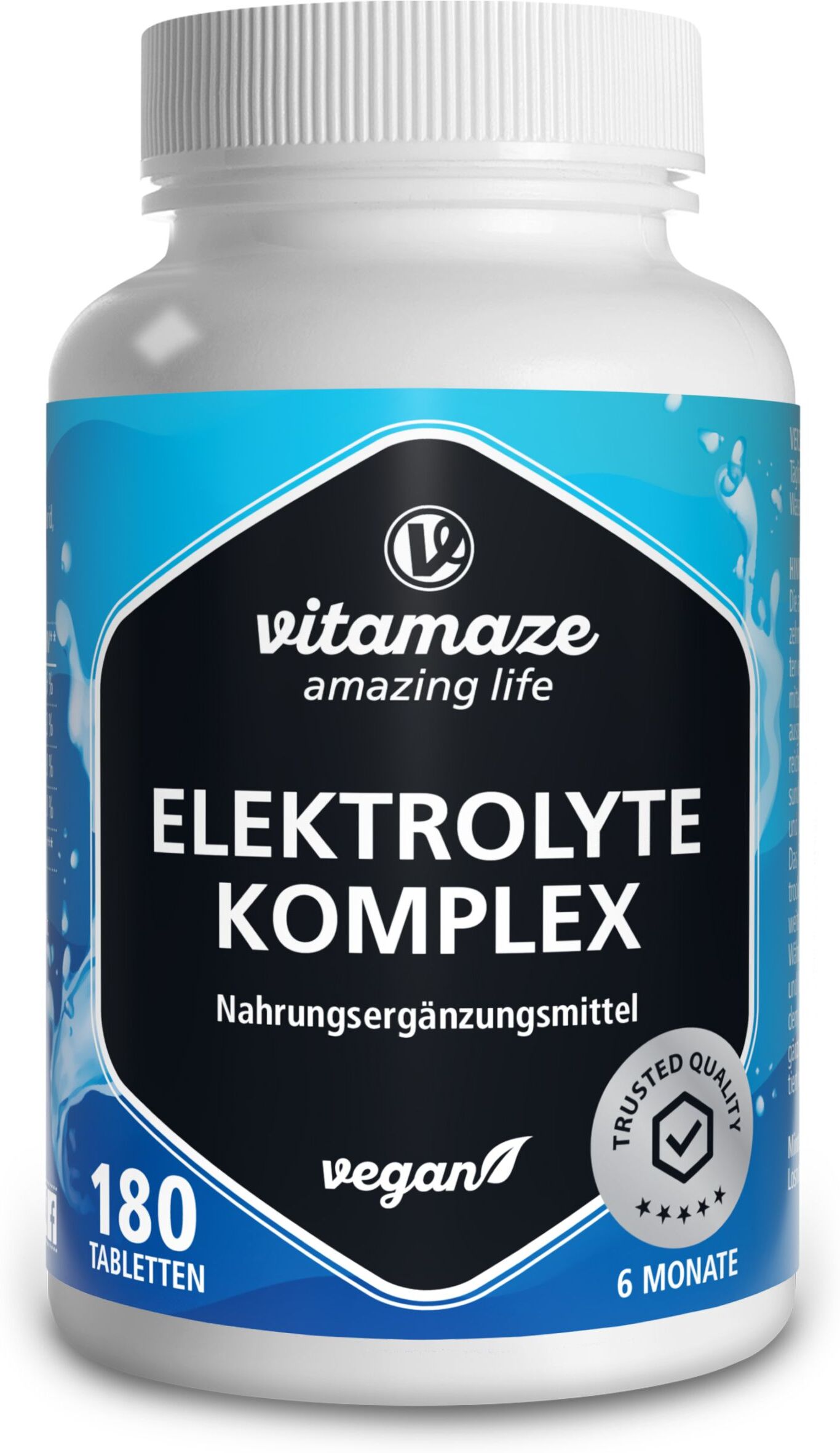vitamaze Elektrolyte Komplex Tabletten mit Magnesium vegan 180 St