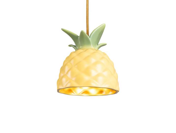 SELETTI lampe à suspension VITAMIN (Ananas - Résine)