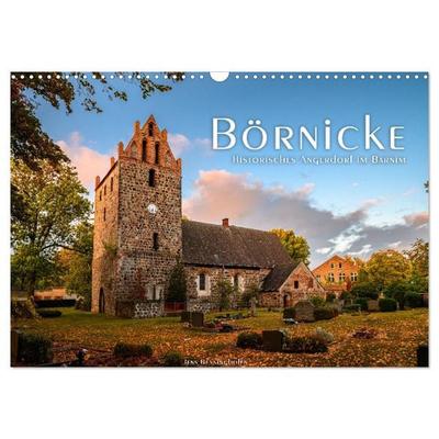 Börnicke - Historisches Angerdorf im Barnim (Wandkalender 2026 DIN A3 quer), CALVENDO Monatskalender