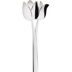 Tulipano Salatbesteck aus Stahl, 2 St.