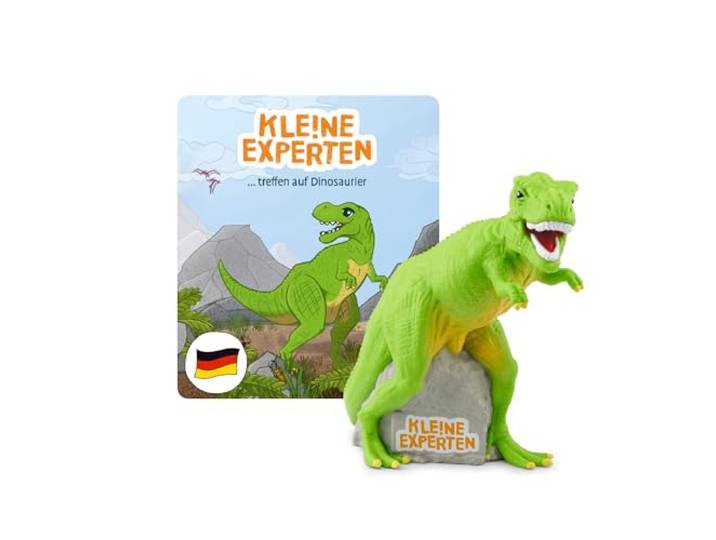 tonies Hörfigur für Toniebox, KLE!NE Experten treffen auf Dinosaurier, Hörspiel mit spannendem Wissen für Kinder ab 3 Jahren, Spielzeit ca. 57 Minuten
