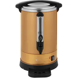 Helloshop26 - Filterkaffeemaschine Kaffeemaschine Filterkaffeemaschine Gastro Kaffeebereiter elektrisch 14 Liter Gold edelstahl 14_0004684