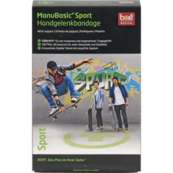 Bort Manubasic Sport Schw/Grün Medium R 1 ST