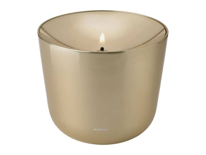 Stelton Lampe à huile Solis Ø11,5 cm Laiton
