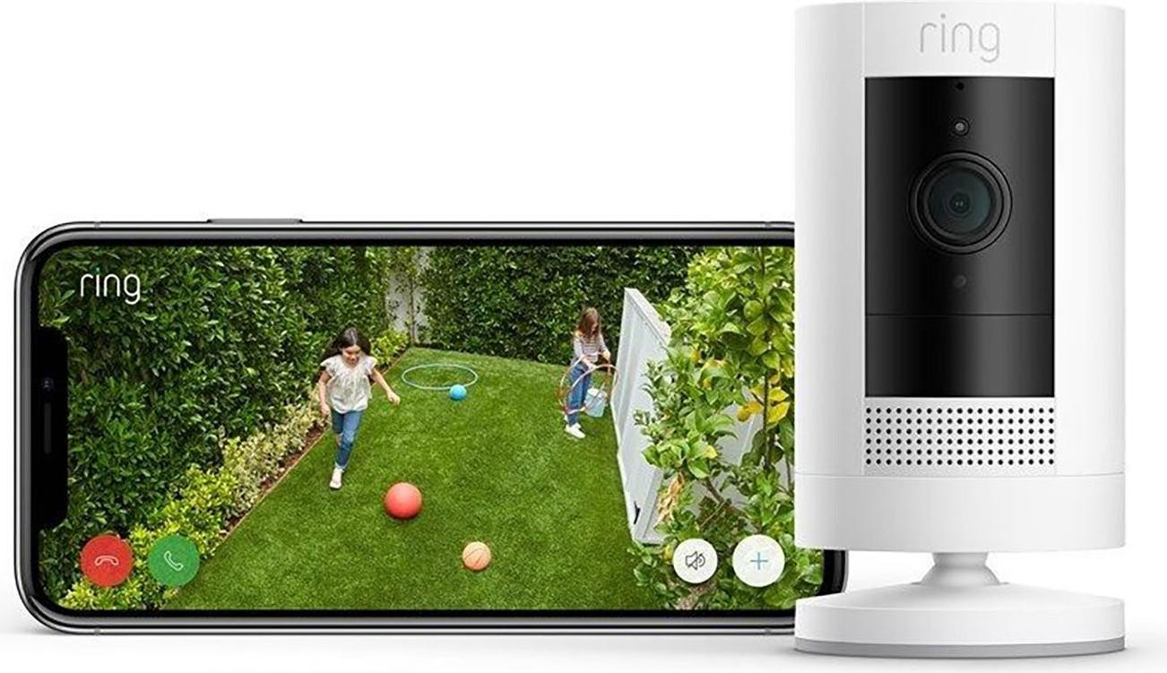 Ring Stick Up Cam Battery Wit WiFi-beveiligingscamera