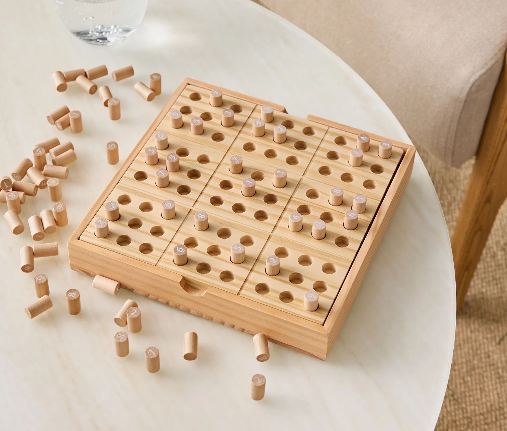 Tchibo - Brettspiel »Sudoku« - naturfarben
