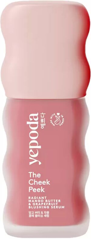 Yepoda - The Cheek Peek - Blush mit Mangobutter und Grapefruitöl, 10 g, Fire Camellia