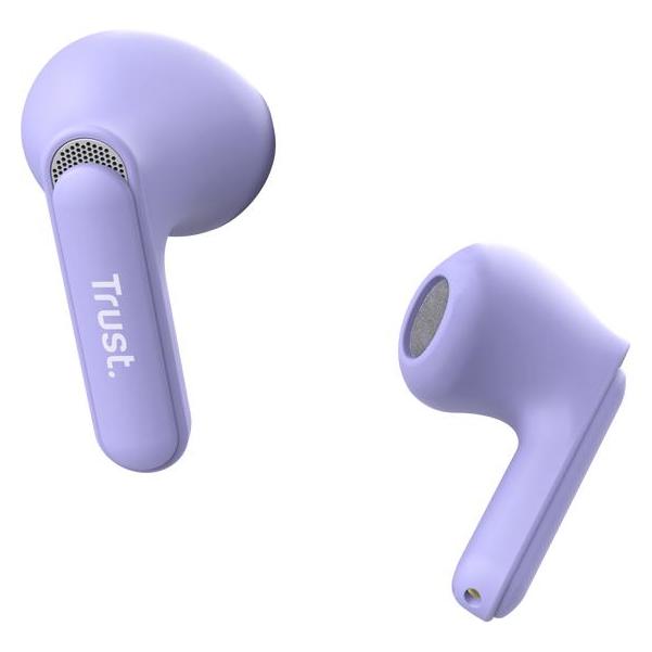 Trust Yavi Bt Enc Earphones Purple (23 h, Kabellos) (25299)