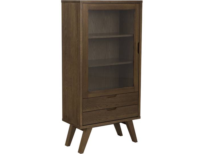 Vitrine A-Line rauch Holzwerkstoff B 72 H 145 cm