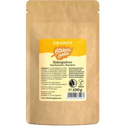 Birkengold ® Zahnpulver Orange Nachfüllbeutel