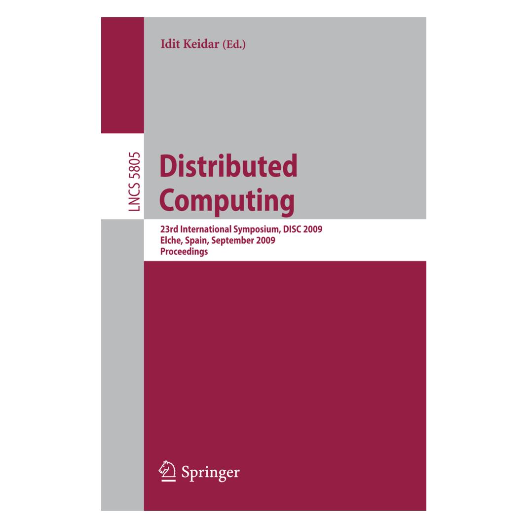 Springer Distributed Computing (Englisch, Softcover, Idit Keidar) (55207143)